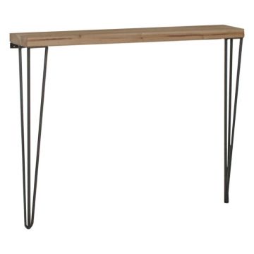 Consola Tetty  negru-negru 90x14x75cm Consola Tetty  negru-negru 90x14x75cm