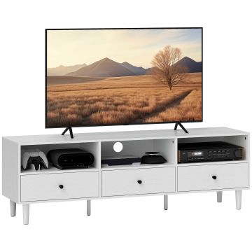 HOMCOM Mobilier TV pentru până la 75