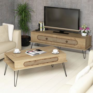 Set mobilier living, Hommy Craft, Ekol, PAL, Stejar Set mobilier living, Hommy Craft, Ekol, PAL, Stejar