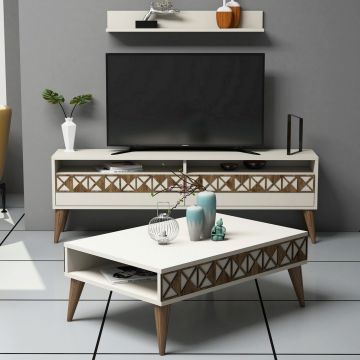 Set mobilier living, Hommy Craft, Line, PAL, Crem Set mobilier living, Hommy Craft, Line, PAL, Crem