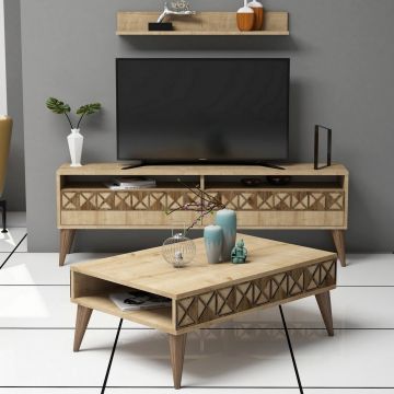 Set mobilier living, Hommy Craft, Line, PAL, Stejar Set mobilier living, Hommy Craft, Line, PAL, Stejar