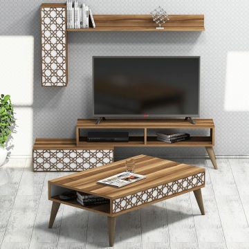 Set mobilier living, Hommy Craft, Planet, PAL, Nuc/Alb Set mobilier living, Hommy Craft, Planet, PAL, Nuc/Alb
