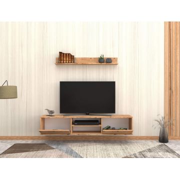Comoda TV, Elegance, Zenith, 180x35x35 cm, PAL, Maro
