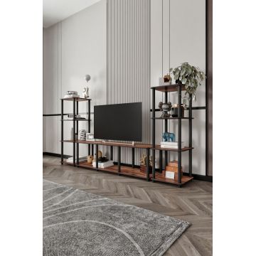Comoda TV, Hanah Home, Grand, 188x106x34 cm, MDF , Maro