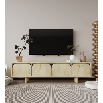 Comoda TV, Hanah Home, Lazio, 180x48x29.8 cm, PAL, Maro