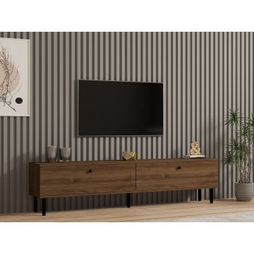 Comoda TV, Hanah Home, Nantes, 160x37x25 cm, PAL, Maro