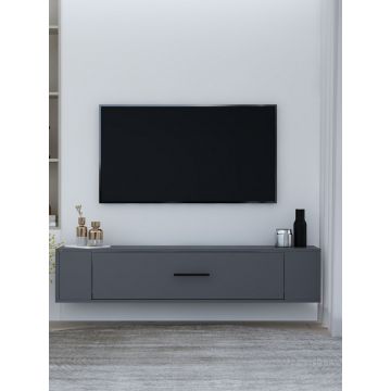 Comoda TV, Hanah Home, Restos, 120x33.2x26.4 cm, PAL , Antracit