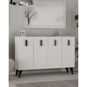 Consola, Hanah Home, 8180KM-64, 120x75x29.6 cm, PAL , Alb