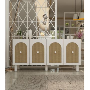 Consola, Hanah Home, Elle, 150x75x30 cm, PAL , Stejar Safir / Hazeran