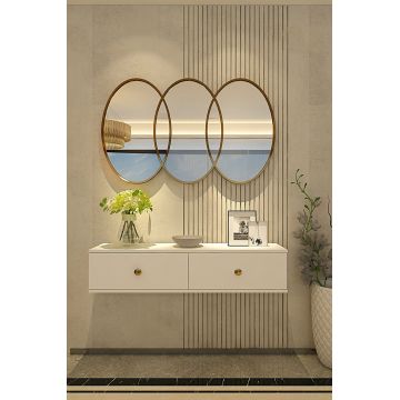 Dulap, Hanah Home, Zuzu 120, 120x25.6x29.6 cm, PAL , Alb