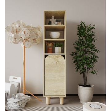 Dulap multifunctional, Hanah Home, Parma 1, 37x155x40 cm, PAL, Maro