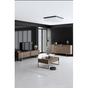 Set mobilier living, Bexley, Luxe, PAL, Nuc / Argint