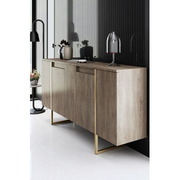 Set mobilier living, Bexley, Luxe, PAL, Nuc / Aur Set mobilier living, Bexley, Luxe, PAL, Nuc / Aur