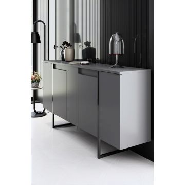 Set mobilier living, Bexley, Luxe, PAL, Nuc / Negru Set mobilier living, Bexley, Luxe, PAL, Nuc / Negru