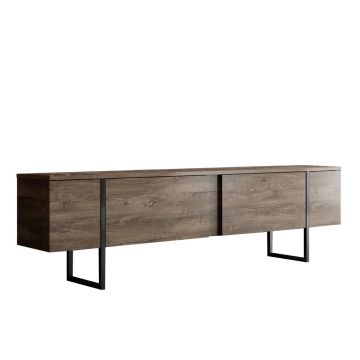 Set mobilier living, Bexley, Luxe Set, PAL, Nuc / Negru Set mobilier living, Bexley, Luxe Set, PAL, Nuc / Negru