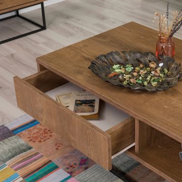 Set mobilier living, Sapphire, Laxus Takım 19, PAL, Nuc / Negru