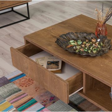 Set mobilier living, Sapphire, Laxus Takım 24, PAL, Nuc / Negru