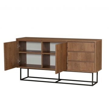 Set mobilier living, Sapphire, Laxus Takım 6, PAL, Nuc / Negru Set mobilier living, Sapphire, Laxus Takım 6, PAL, Nuc / Negru