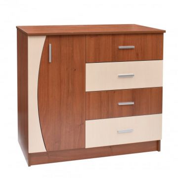 COMODA KF5, 101x44x90 cm, Nuc