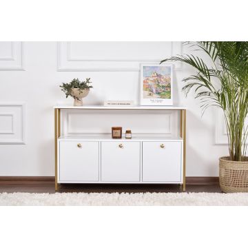 Consola, Nordure, Solace, Alb/Auriu