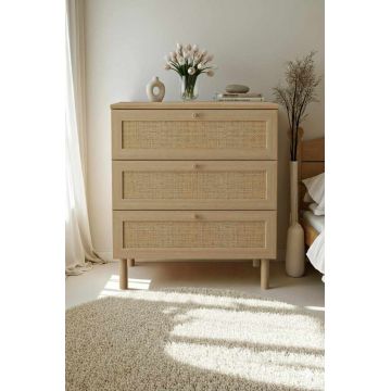 Dulap, Hanah Home, Baru, 75x85x42 cm, Bej