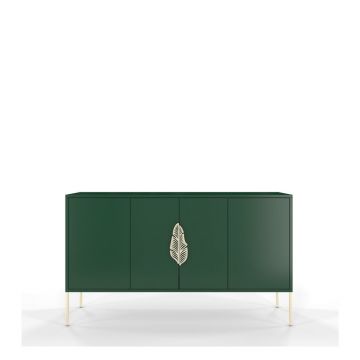 Comodă Skandica Merlin, verde închis