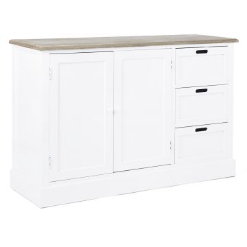 Bufet inferior Dorotea, Bizzotto, 123 x 40 x 82 cm, MDF/lemn de paulownia